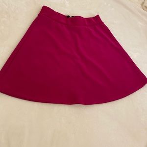 Pink skater skirt